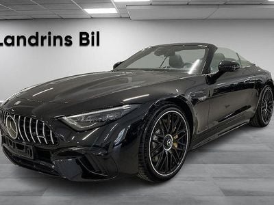 Obsidiansvart metallic Begagnad 2024 Mercedes SL63 AMG AMG Cab | 2 150 000 kr