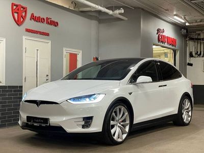 begagnad Tesla Model X P100D LUDICROUS UNIK SE SPEC 1-ÄG 773hk 2016