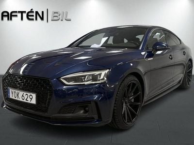 Begagnad Audi A5 Sportback S-Line 252 HK (185 kW) 2018 Svart Halvkombi