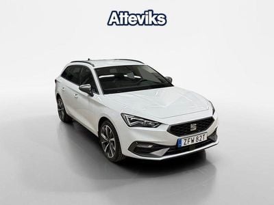 Vit Begagnad 2021 Seat Leon FR Kombi | 229 900 kr (Marknadspris)