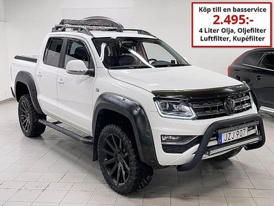 Vit Begagnad 2017 VW Amarok Pickup | 299 000 kr (Dyr)