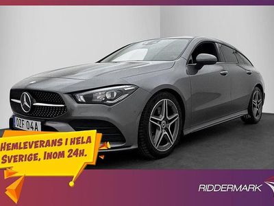 Grå Begagnad 2020 Mercedes CLA200 Shooting Brake Kombi | 269 900 kr (Marknadspris)