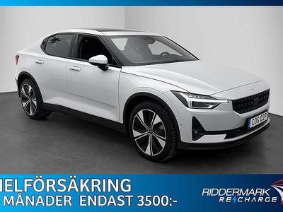 Silver Begagnad 2023 Polestar 2 Long Range Dual motor Halvkombi | 359 800 kr (Lite dyr)