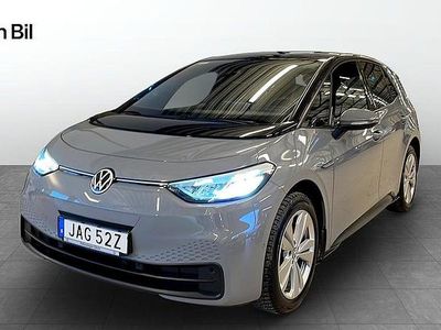 Begagnad VW ID.3 Pro 150 kW (204 HK) 2023 Grå Halvkombi