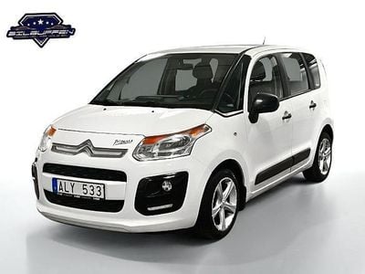 Begagnad Citroën C3 Picasso 92 HK (67 kW) 2014 Vit Minibuss