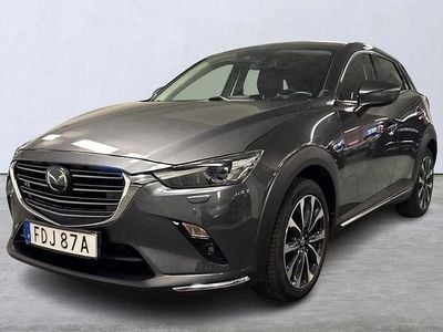 Grå Begagnad 2019 Mazda CX-3 Optimum SUV | 214 900 kr (Lite dyr)