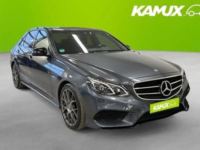 Grå Begagnad 2016 Mercedes E220 Sedan | 204 700 kr (Marknadspris)