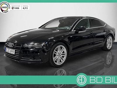 Svart Begagnad 2016 Audi A7 Sportback S-Line Halvkombi | 334 900 kr