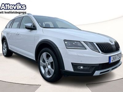 begagnad Skoda Octavia Scout TDI 150 DSG 4×4 Drag/Värmare/Premiumpkt