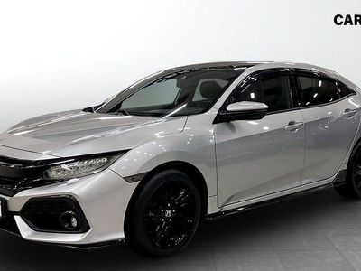 Silver Begagnad 2017 Honda Civic Halvkombi | 184 900 kr (Marknadspris)