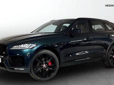 Begagnad Jaguar F-Pace S 301 HK (221 kW) 2017 Grön SUV