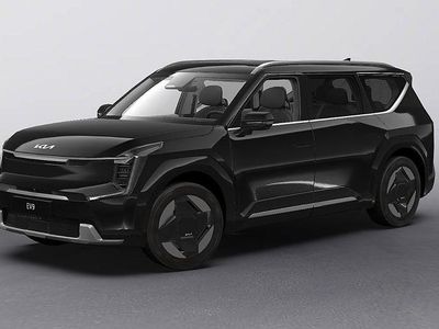 Svart Ny 2025 Kia EV9 Plus SUV | 849 900 kr