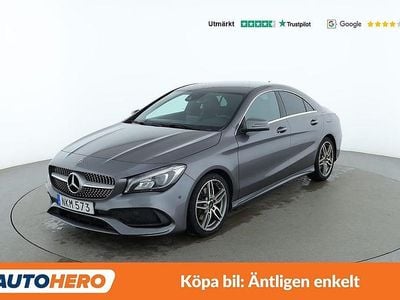 Begagnad Mercedes CLA250 AMG line 214 HK (157 kW) 2017 Mörkgrå Sedan