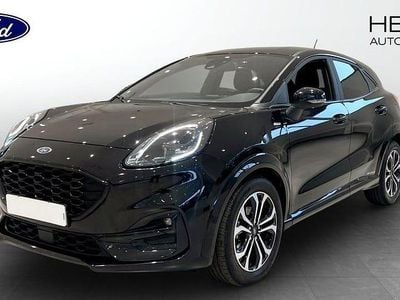 Svart Begagnad 2022 Ford Puma ST-Line Halvkombi | 209 000 kr (Marknadspris)