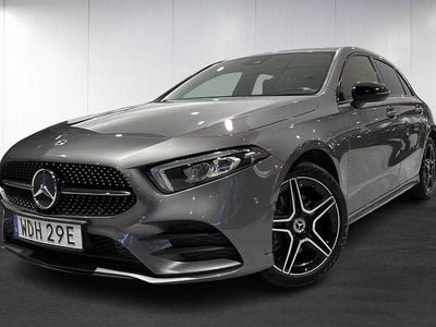 Grå Begagnad 2022 Mercedes A250 AMG | 289 900 kr (Marknadspris)