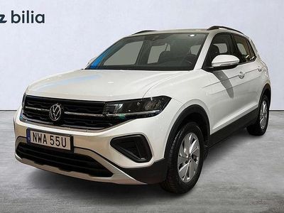 Vit Begagnad 2024 VW T-Cross Life SUV | 239 900 kr (Marknadspris)