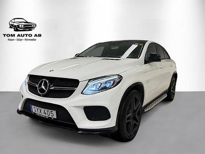 Begagnad Mercedes GLE350 AMG line 258 HK (189 kW) 2015 Vit Sportkupé