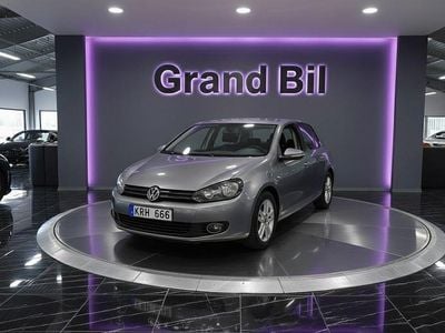 Begagnad VW Golf VI 102 HK (75 kW) 2010 Grå Halvkombi