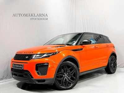 Orange Begagnad 2017 Land Rover Range Rover evoque HSE Dynamic SUV | 259 000 kr