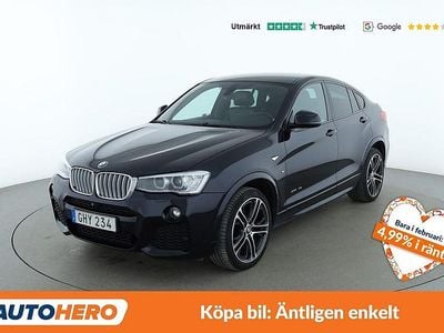 Begagnad BMW X4 M Sport 261 HK (191 kW) 2015 Svart SUV