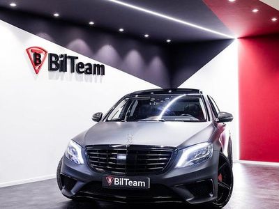 Begagnad Mercedes S63 AMG AMG 585 HK (430 kW) 2014 Grå Sedan