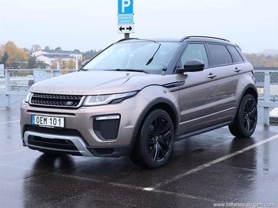 Brun svart Begagnad 2016 Land Rover Range Rover evoque SE SUV | 189 000 kr (Marknadspris)