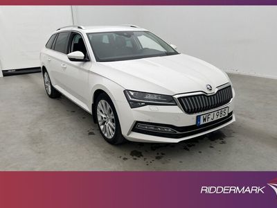 begagnad Skoda Superb iV Plug-in 218hk Business Cockpit Värm GPS Drag