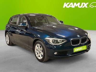 Begagnad BMW 118 143 HK (105 kW) 2014 Blå Halvkombi