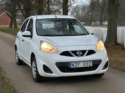 Vit Begagnad 2013 Nissan Micra Halvkombi | 34 900 kr (Lite dyr)