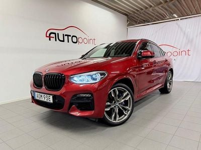 Begagnad BMW X4 326 HK (239 kW) 2020 Röd SUV