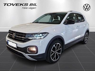 Vit (pure white) Begagnad 2023 VW T-Cross GT SUV | 244 900 kr (Marknadspris)