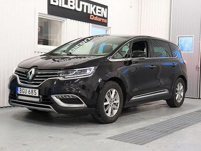 Svart Begagnad 2015 Renault Espace Minibuss | 149 500 kr (Marknadspris)
