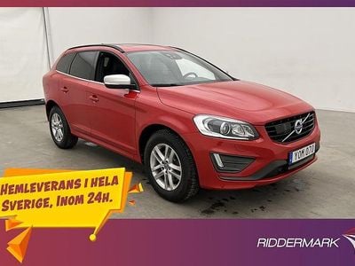 Röd Begagnad 2017 Volvo XC60 R-Design SUV | 258 800 kr (Marknadspris)