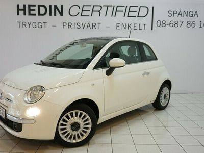 begagnad Fiat 500 1.2 69hk | LOUNGE PANORAMA