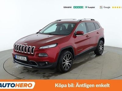 Röd Begagnad 2014 Jeep Cherokee Limited SUV | 167 000 kr (Marknadspris)