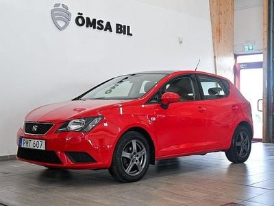 Begagnad Seat Ibiza Style 90 HK (66 kW) 2017 Röd Halvkombi