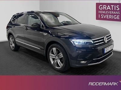 begagnad VW Tiguan Allspace 4M 7-sits Cockpit Dragkrok 2018, SUV