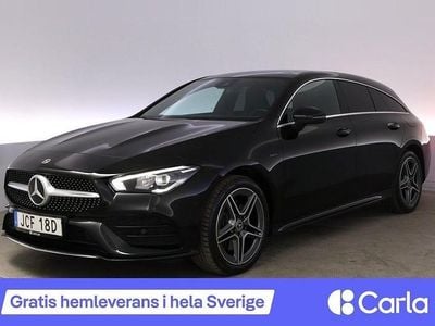 Begagnad Mercedes CLA250 Shooting Brake AMG 218 HK (160 kW) 2021 Svart Kombi
