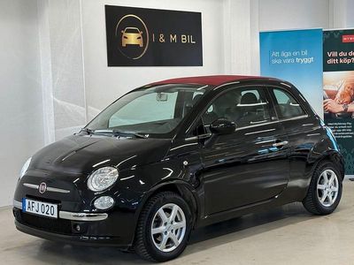 Begagnad Fiat 500C 70 HK (51 kW) 2015 Svart Cab
