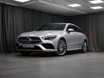 Silver Begagnad 2023 Mercedes CLA250 Shooting Brake Premium Kombi | 324 000 kr (Marknadspris)