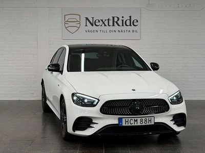 Begagnad Mercedes E300 AMG line 306 HK (225 kW) 2021 Vit Sedan