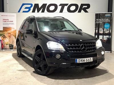 Svart Begagnad 2011 Mercedes ML350 AMG SUV | 139 900 kr (Marknadspris)