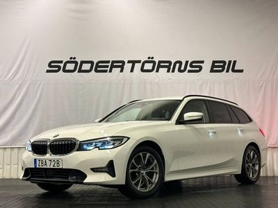 begagnad BMW 320 d/XDRIVE/DRAG/VÄRMARE/GPS/HALVSKINN/MOMSBIL