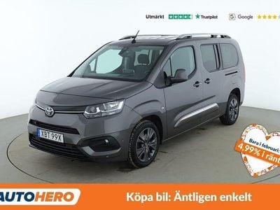 Grå Begagnad 2020 Toyota Proace Verso City Kombi | 259 000 kr (Marknadspris)