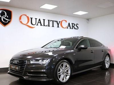 Begagnad Audi A7 Sportback S-Line 252 HK (185 kW) 2016 Grå Halvkombi