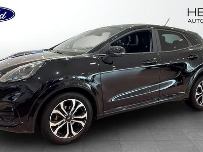 Svart Begagnad 2022 Ford Puma ST-Line | 209 900 kr (Marknadspris)