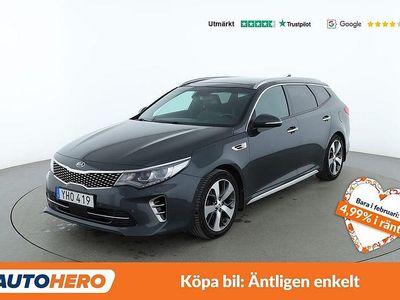 Grå Begagnad 2016 Kia Optima Sport Kombi | 160 000 kr (Marknadspris)