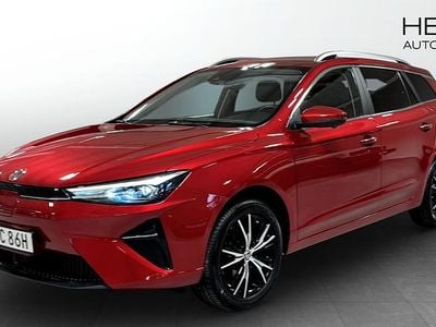 Röd (red) Begagnad 2022 MG MG5 EV Luxury Kombi | 214 900 kr (Marknadspris)