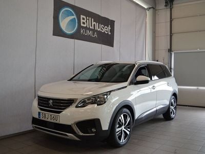 Begagnad Peugeot 5008 Allure 131 HK (96 kW) 2019 Vit Minibuss