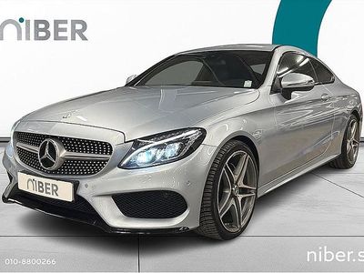 Begagnad Mercedes C220 AMG 170 HK (125 kW) 2015 Silver Sportkupé